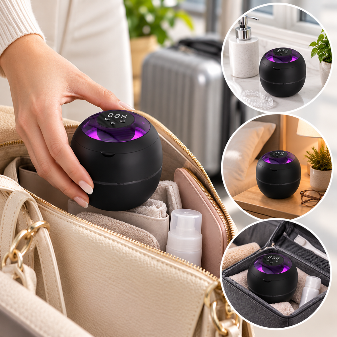 DentaSonic - UV Ultrasonic Retainer & Denture Cleaner