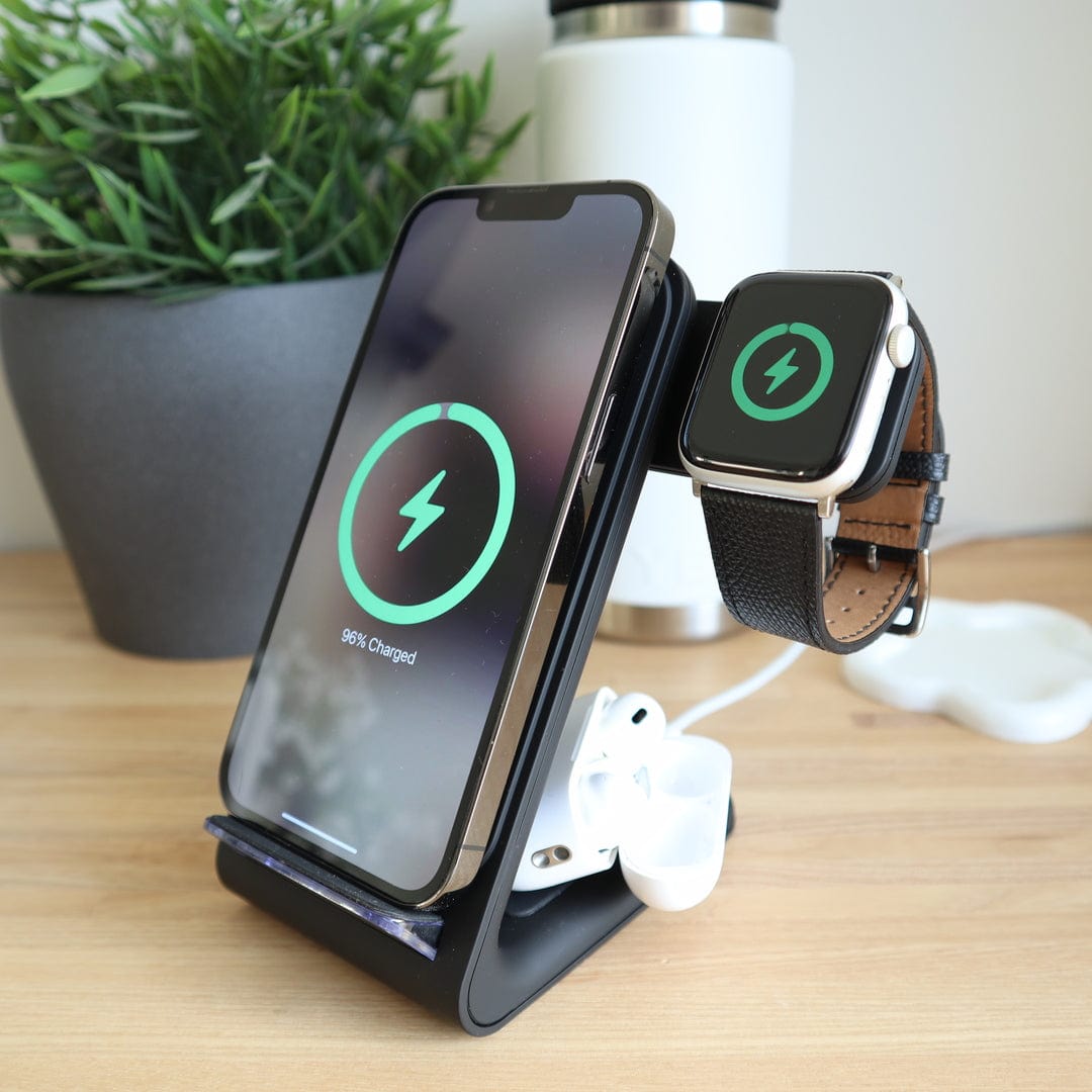 PowerBase Pro - 3-in-1 Wireless Charger