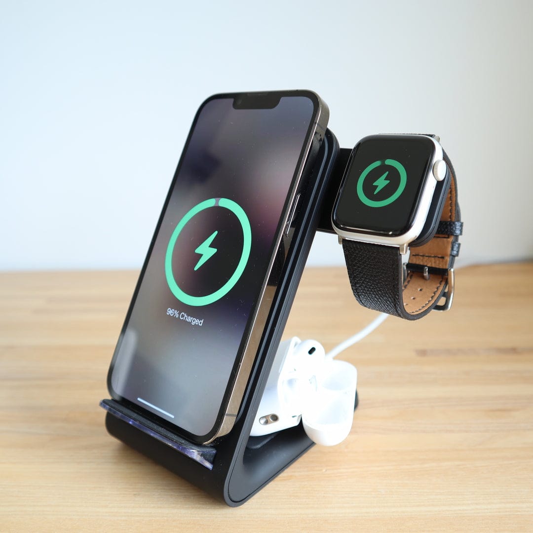 PowerBase Pro - 3-in-1 Wireless Charger
