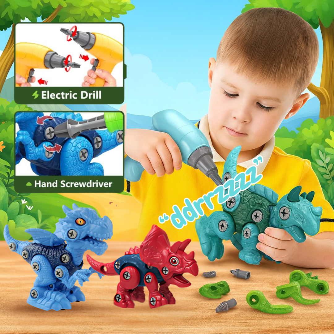 BuildBuddy - Dinosaur Learning Tool Set for Kids - OneTapWireless