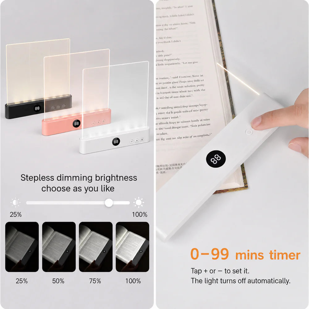 PageGlow - Rechargeable Tablet Reading Light