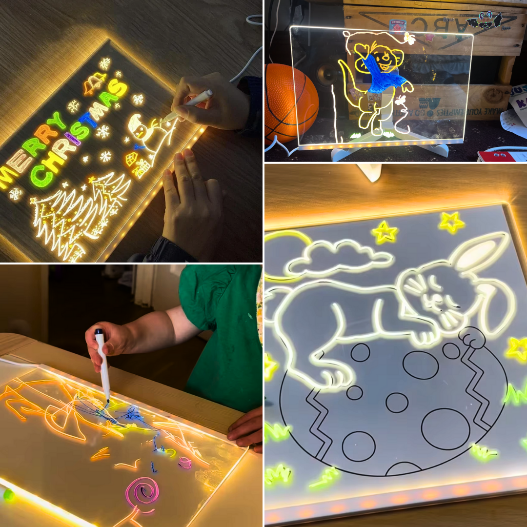 EduGlow – Light - Up Learning Board for Kids - OneTapWireless