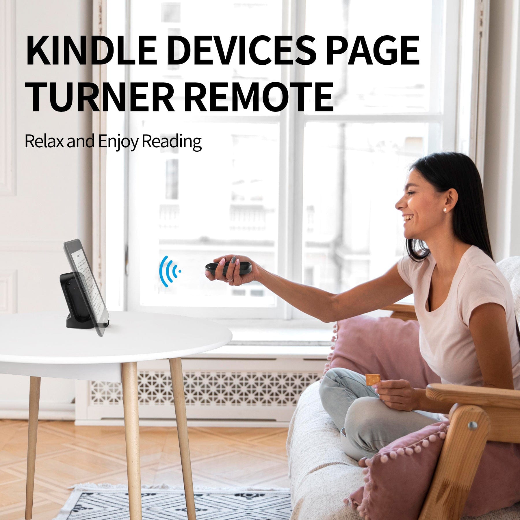 Ergonomic Kindle Page Turner - OneTapWireless