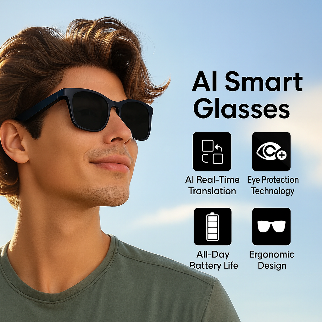 TransLens - Ai Smart Glasses with Voice Translation