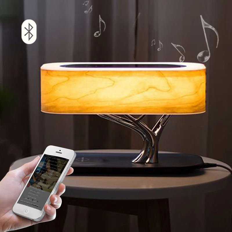 Elysia - Tree of Life Lamp with Wireless Charger