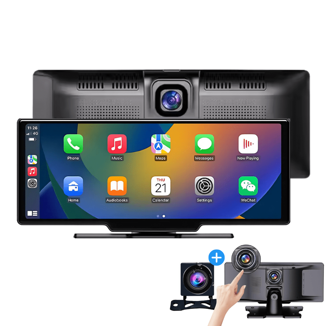 MountGo 2 Pro - Car Screen with Apple CarPlay & Android Auto - OneTapWireless