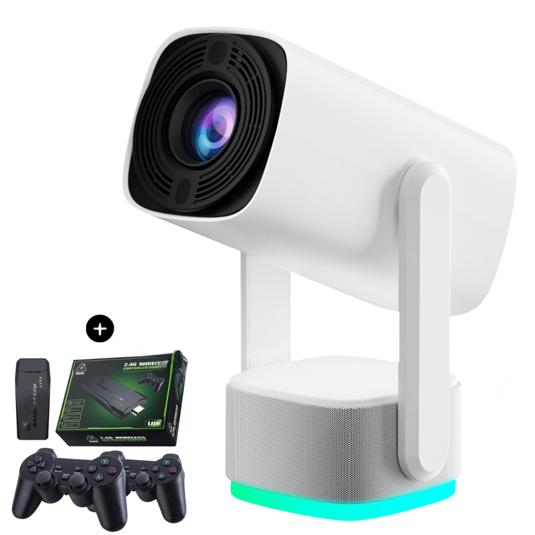 PortaView360 Pro - Ultra HD Portable Projector - OneTapWireless