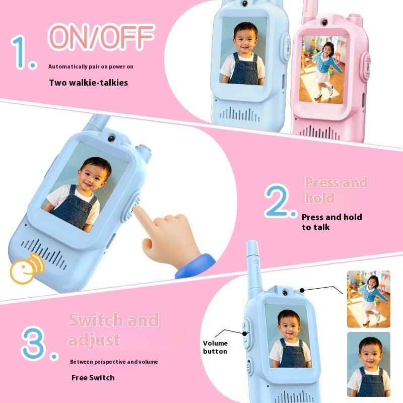 TalkBuddy - Video Walkie Talkie for Kids - OneTapWireless