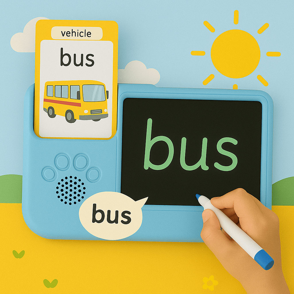 TinyBuddy 2 – Educational Talking Tablet for Kids - OneTapWireless