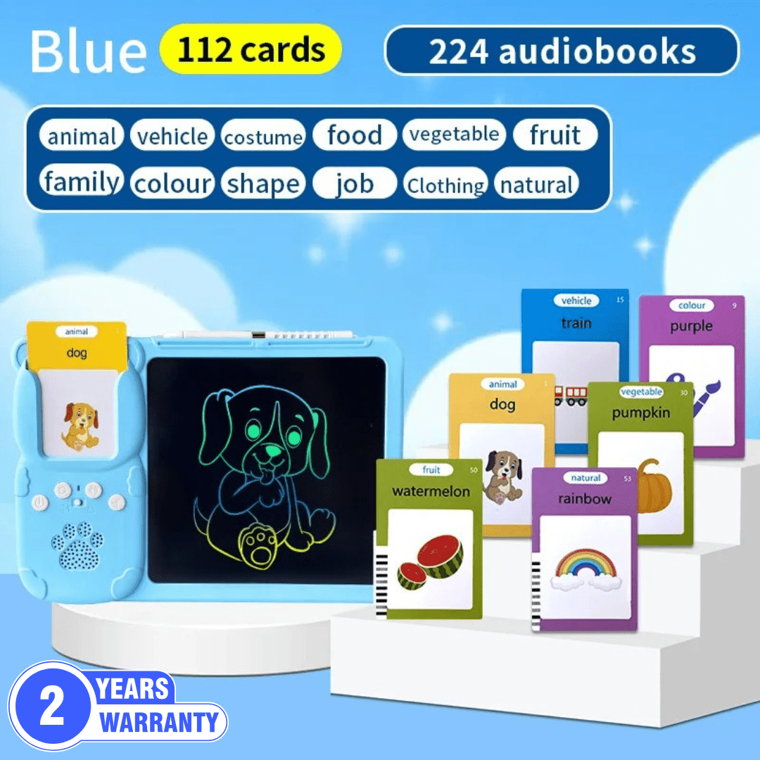 TinyBuddy 2 – Educational Talking Tablet for Kids - OneTapWireless