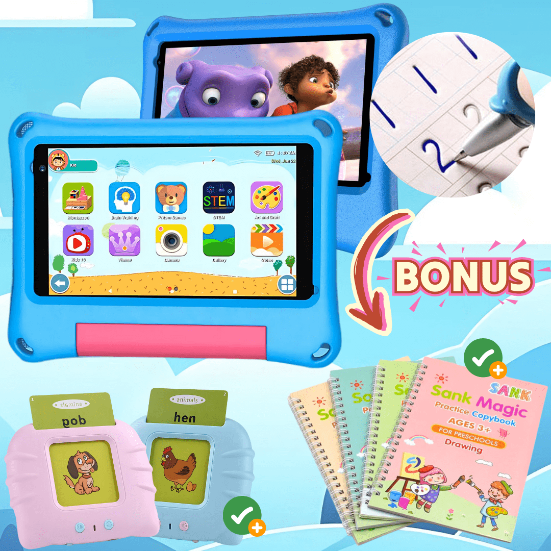 TinyBuddy 2 - Kids Educational Bundle - OneTapWireless