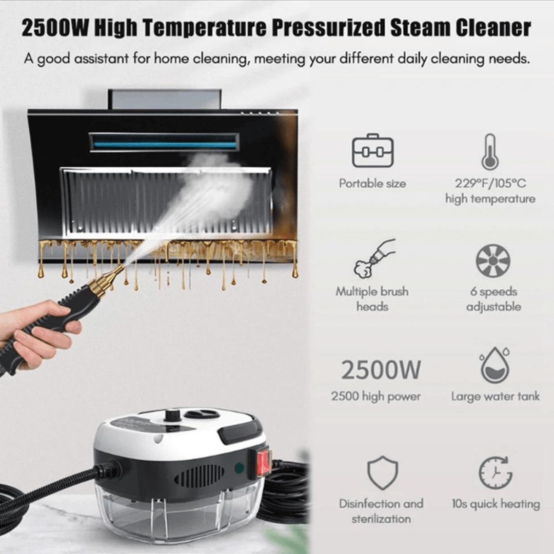 UltraClean Pro High Temperature Steam Cleaner - OneTapWireless