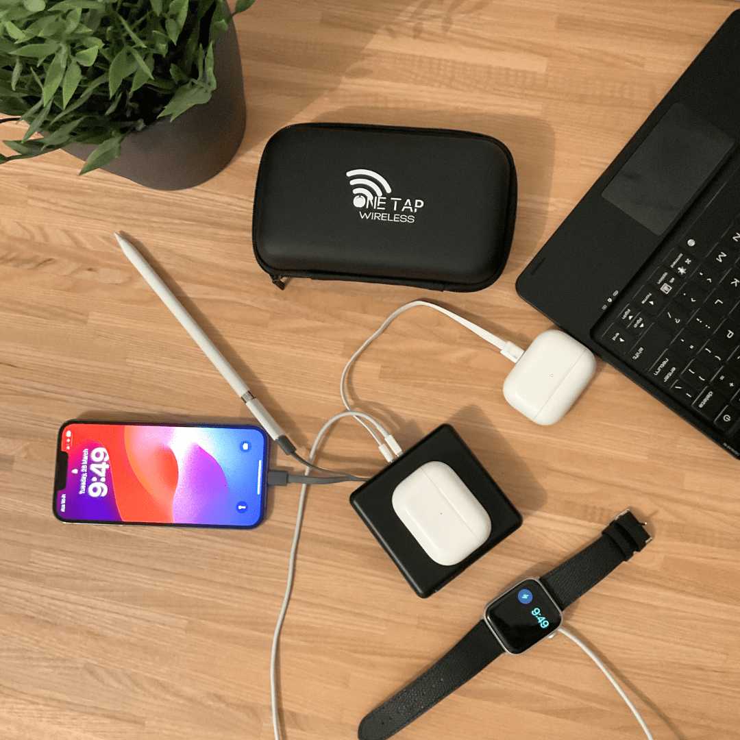 VersaCharge Global 6 - in - 1 Travel Adapter - OneTapWireless