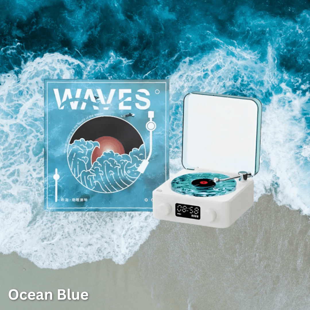 WavesVinyl - Galaxy Projector Speaker - OneTapWireless