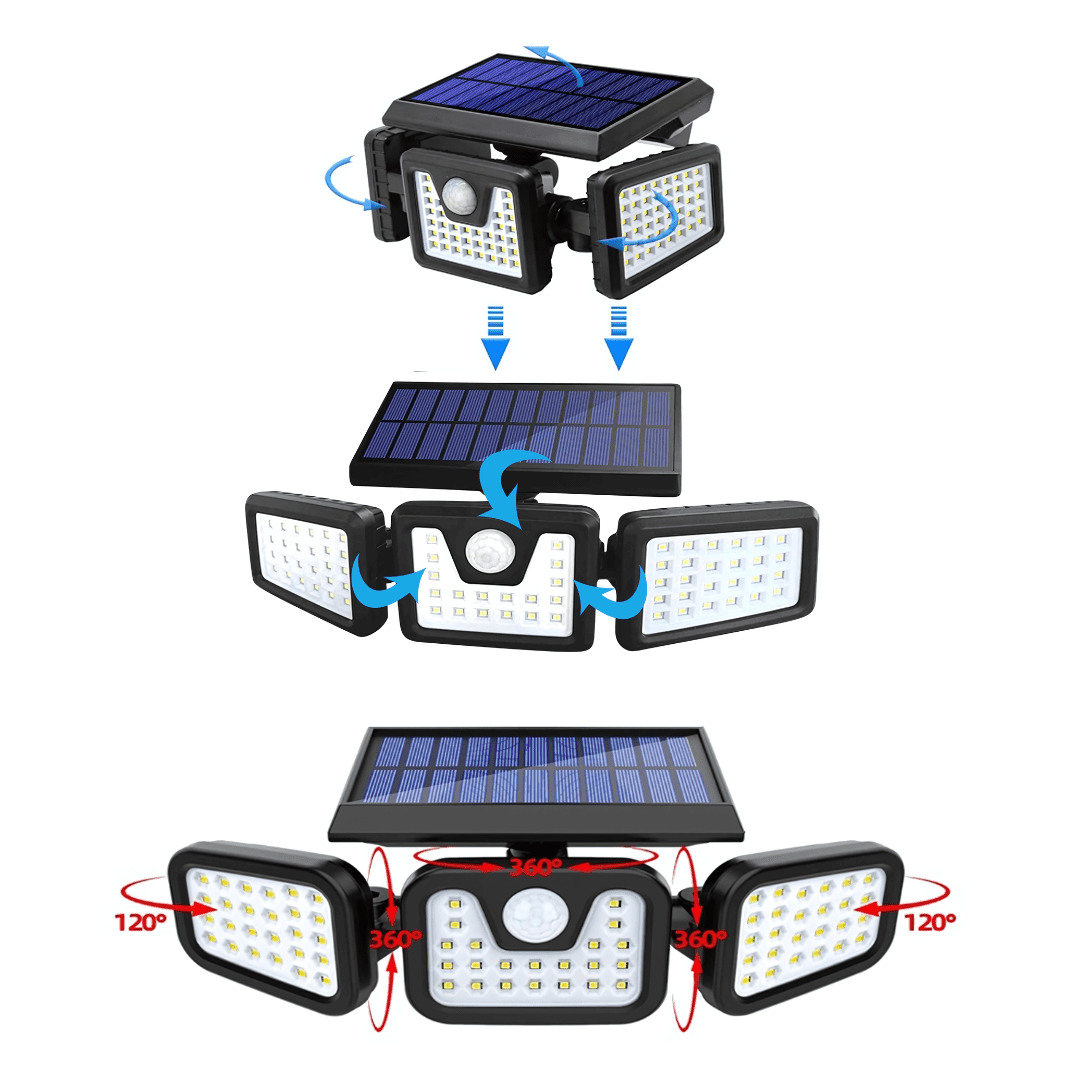 ZenLumin LED Solar Motion Sensor Light - OneTapWireless