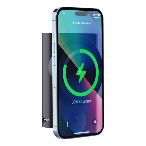 MagVolt - 3 in 1 Portable Magnetic Wireless Power Bank - OneTapWireless